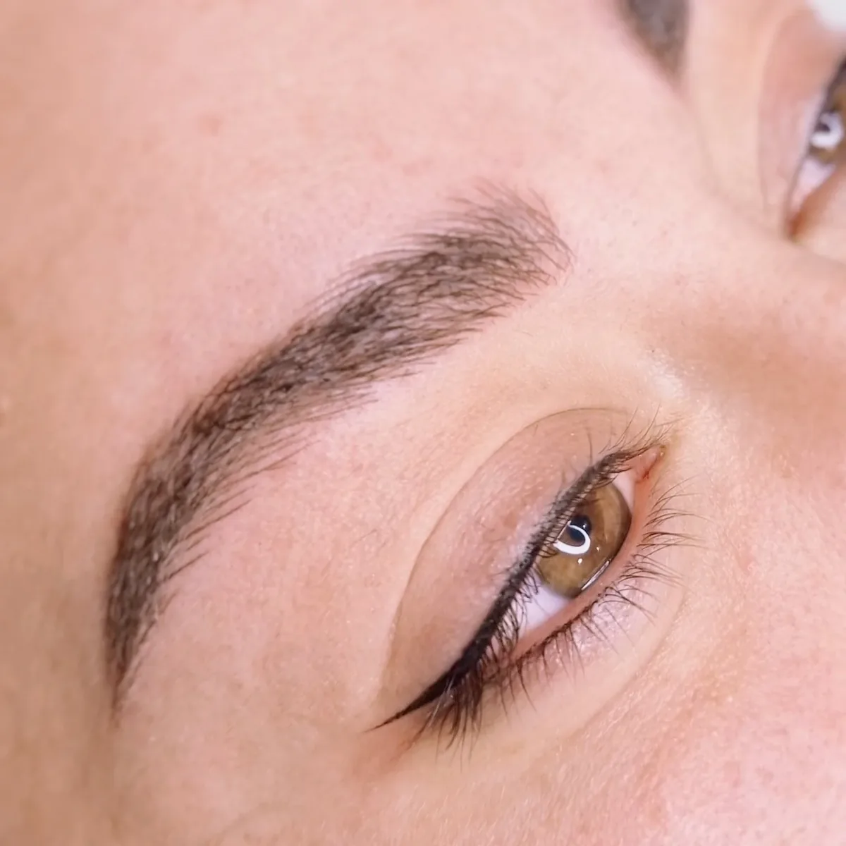 Eyeliner tattoo result